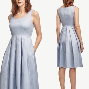 Ann Taylor Blue sleeveless dress